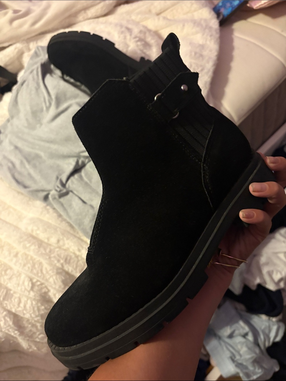 Black Tom’s boots